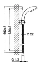 HANSAJET, Shower set, 04040110