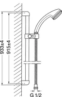 HANSANOVAJET, Set de douche , 04670170