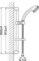 HANSANOVAJET, Shower set, 04670180