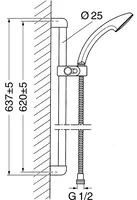 HANSANOVAJET, Shower set, 04780160