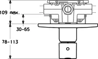 HANSA, Fertigset für Brause-Batterie, 08659145