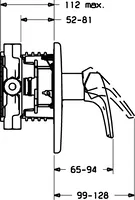 HANSAPOLO, Cover part for shower faucet, 40619043