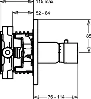 HANSADESIGNO, Fertigset für Brause-Batterie, 41129542