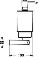 HANSARONDA, Dispenser sapone liquido, 43350900