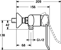 HANSARONDA, Shower faucet, 43670200