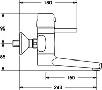 HANSARONDA Style, Washbasin faucet, 43732201