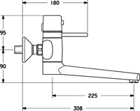 HANSARONDA, Kitchen faucet, 43772201