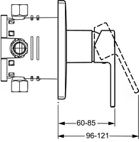 HANSARONDA, Cover part for shower faucet, 43869583