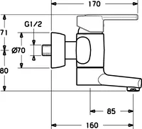 HANSARONDA Style, Washbasin faucet, 43962100