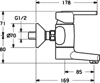 HANSARONDA Style, Miscelatore lavabo, 43962200