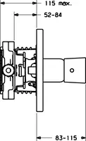 HANSAMURANO, Cover part for shower faucet, 46609041