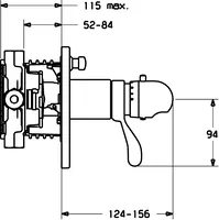 HANSARONDA, Cover part for bath and shower faucet, 48649045