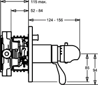 HANSARONDA, Cover part for bath and shower faucet, 48649545