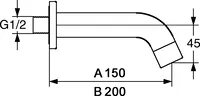 HANSAQUADRIS, Wannenfüll- und Brausebatterie, 50372100