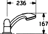 HANSA, Kit de finition bain-douche encastré, 5311903590