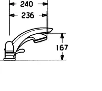 HANSA, Fertigmontageset für Wanne/Brause, 5320203590