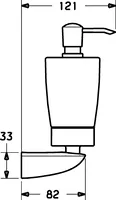 HANSAMOTION, Dispenser sapone liquido, 53820900