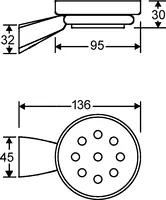 HANSAMIX, Seifenschale, 54270900