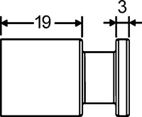 HANSAMIX, Handtuchhaken, 54320900