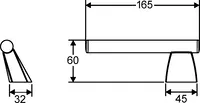 HANSAMIX, Ersatzrollenhalter, 54330900