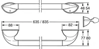 HANSAMOTION, Handtuchhalter, 55400900