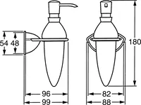 HANSASTAR, Dispenser sapone liquido, 55490900