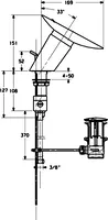 HANSAMURANO, Waschtischbatterie, 5610221178