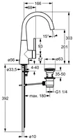 HANSADESIGNO, Waschtischbatterie, 5103217300005