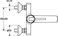 HANSARONDA Style, Umývadlová batéria, 43732201