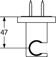 HANSACANYON, Držák sprchy, 50190100
