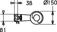 HANSASMARTSHOWER, Shower panel, 58200100