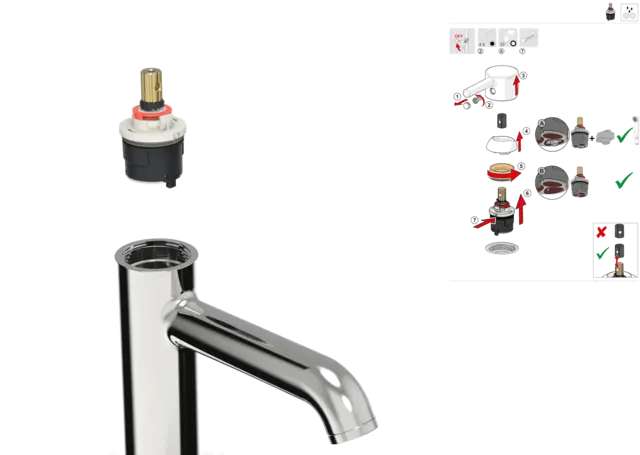 Oras Optima  - 3.0 Cartridge Maintenance