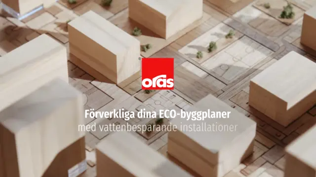 Välj Oras för ditt nästa ECO-byggprojekt