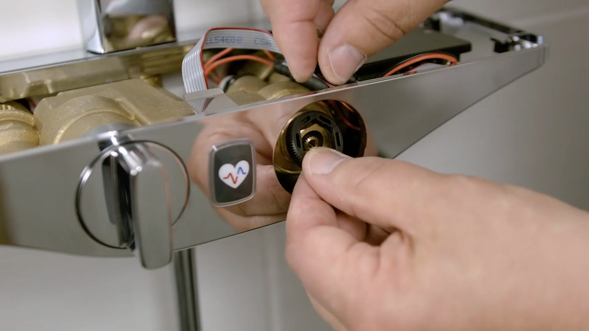 Oras Esteta - Replacing the diverter handle position sensor