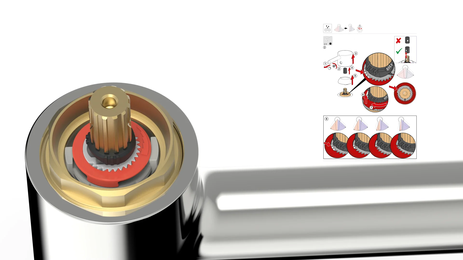 Oras Optima - Regulating Temperature