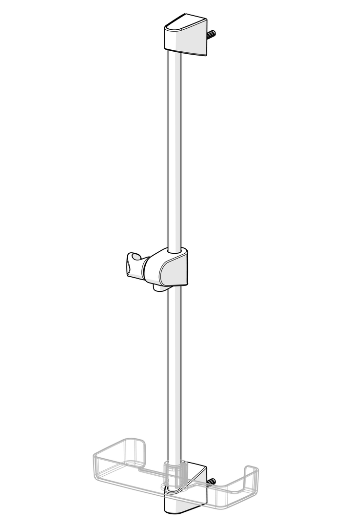 253150 Shower rail Oras Apollo Oras