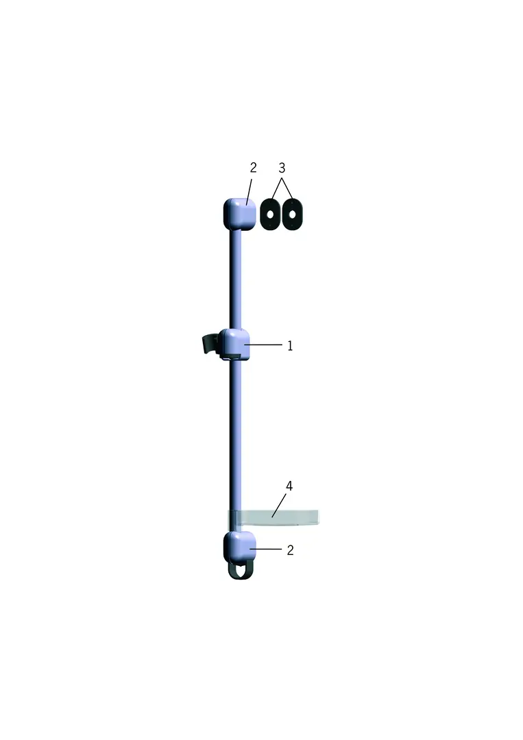 SP0040 Shower rail