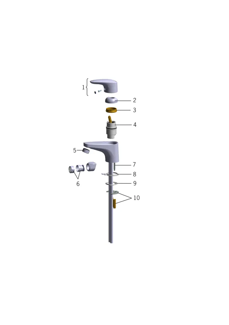 SP1800 Bateria umywalkowa