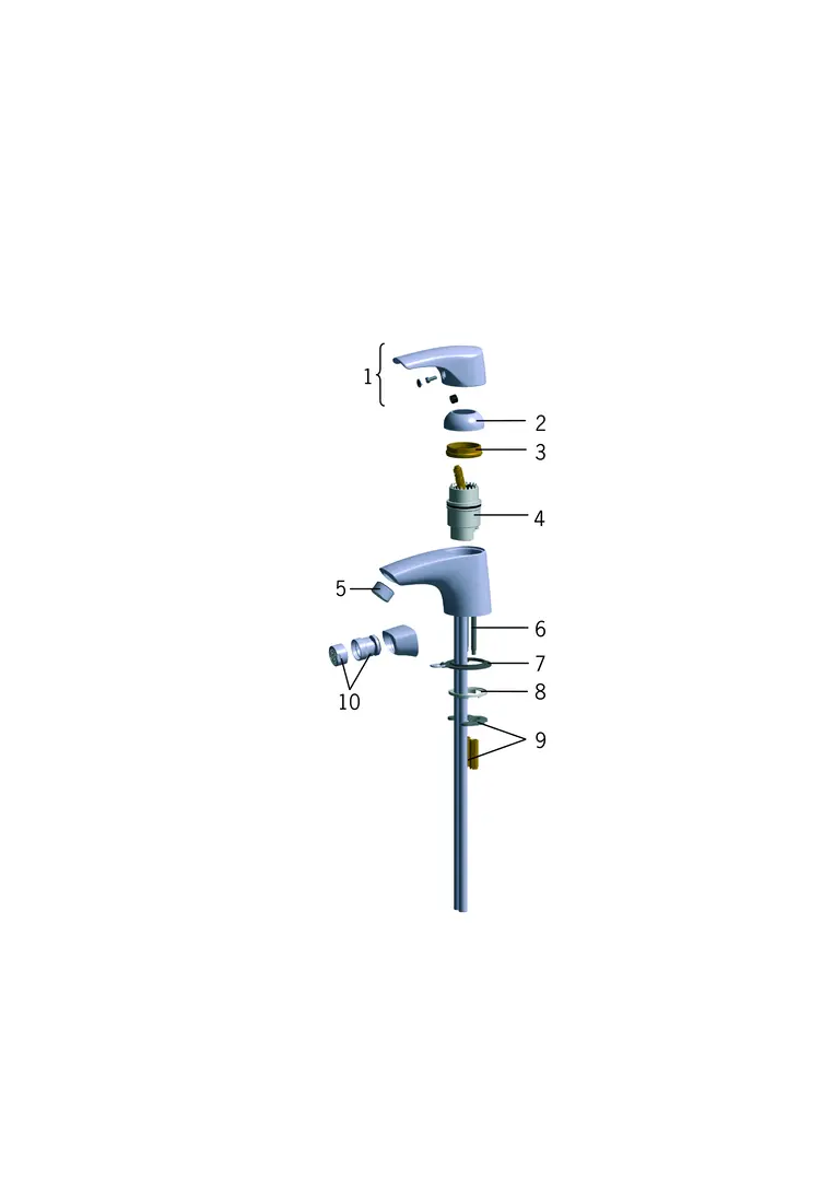 SP1910 Bateria umywalkowa