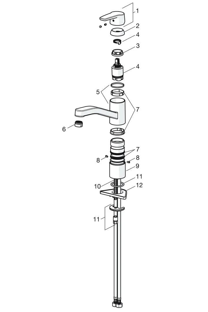 SP1530F Kitchen faucet