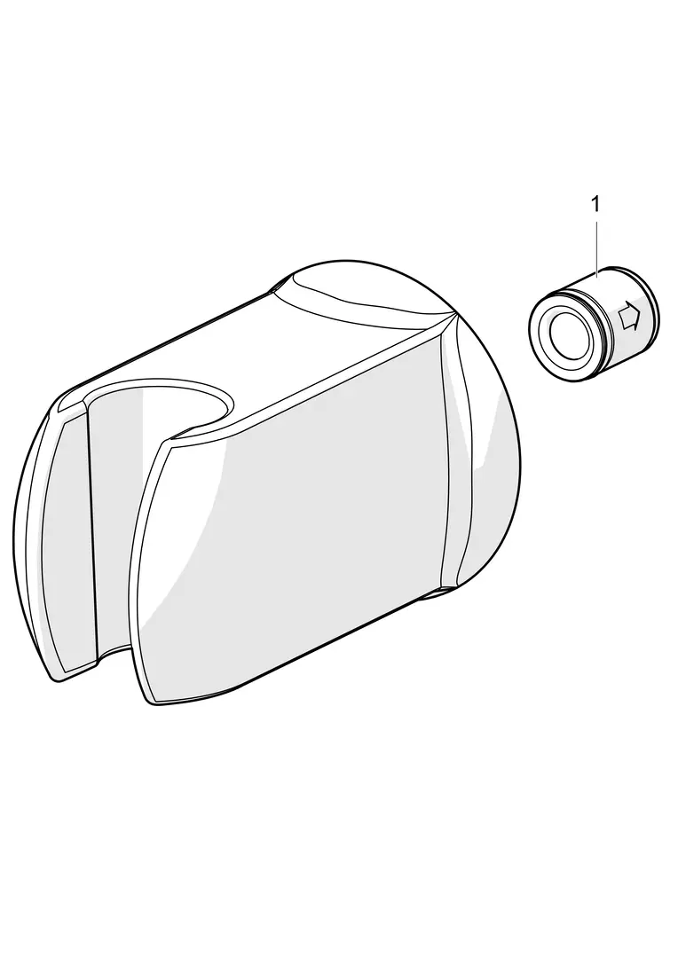 SP251310 Håndbruser holder