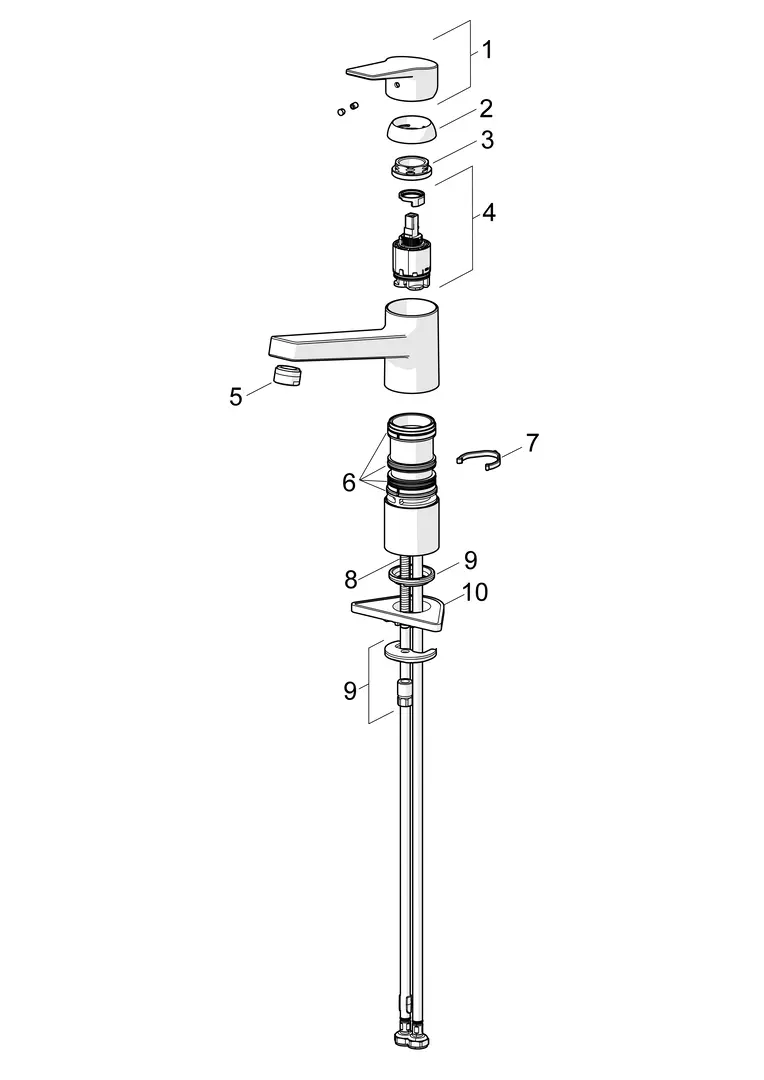 SP3820F(2020) Kitchen faucet