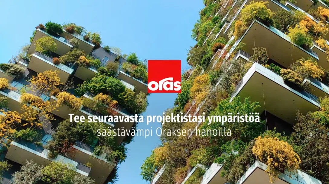 Valitse Oras seuraavaan Green Building -rakennusprojektiin.
