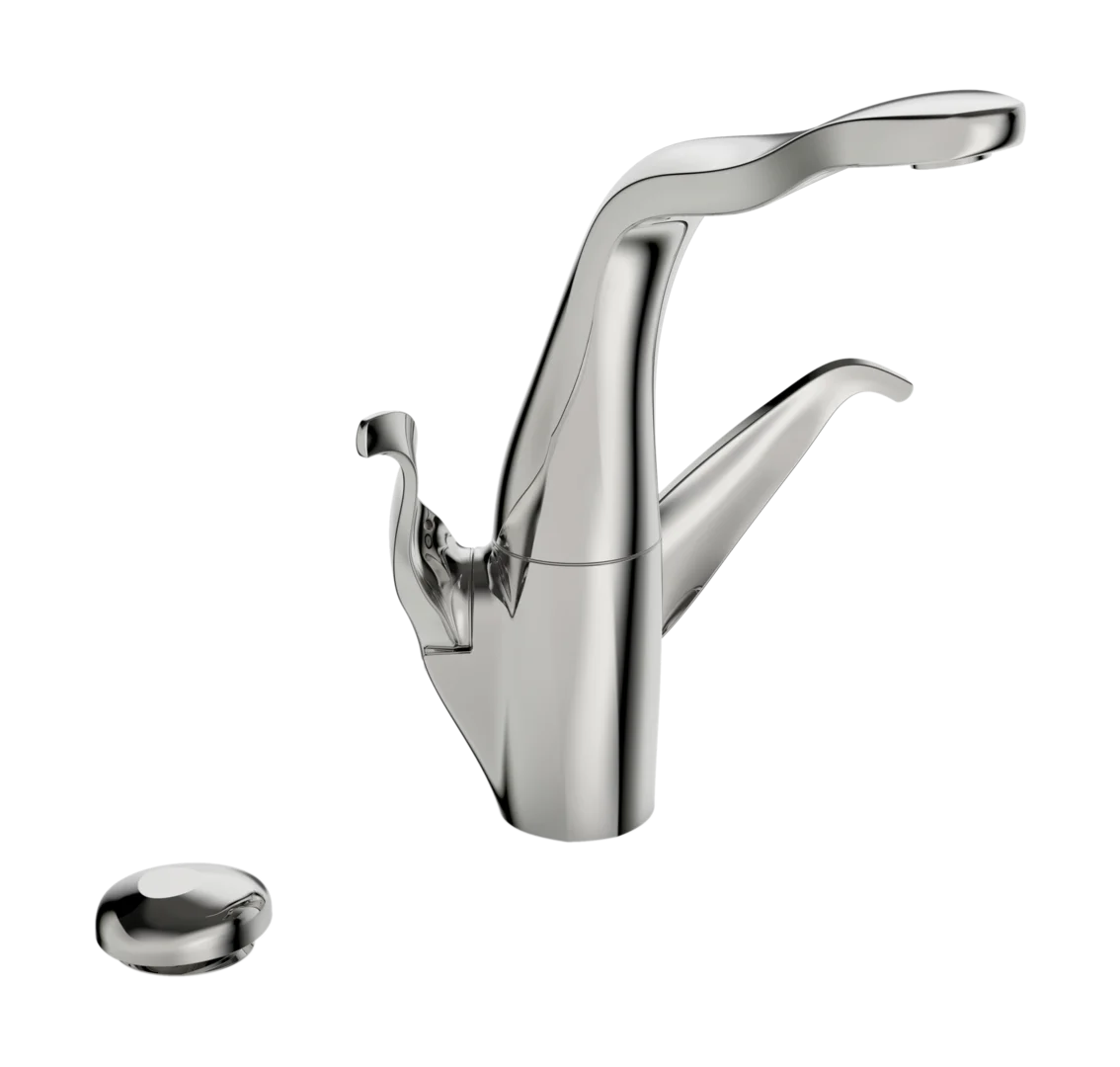 ALESSI Swan by Oras, Kitchen faucet, 230/12 V, 8222F