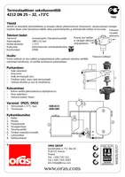 Monterings- og serviceveiledning 945826-05-07