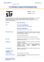 Approval/Declaration STF