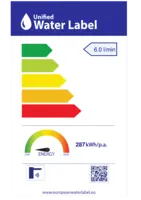 Sertifikatas/Deklaracija Unified Water Label