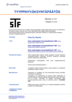 Approval/Declaration STF