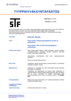 Approval/Declaration STF