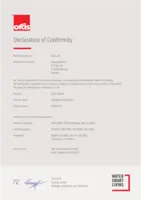 Heakskiit/Deklaratsioon Declaration of Conformity